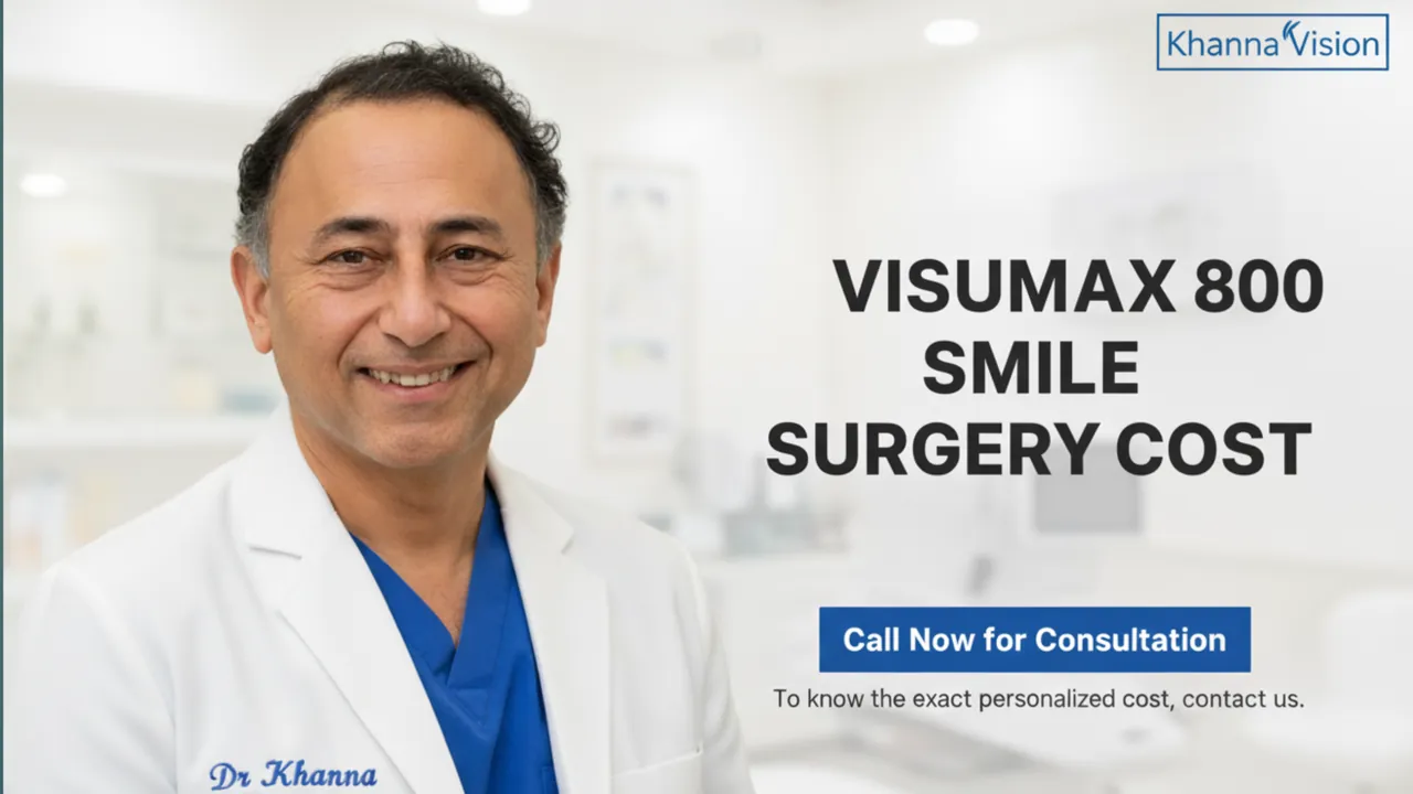 VisuMax 800 SMILE technology used at Khanna Vision Institute